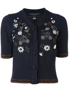 floral embellished short cardigan Marc Jacobs