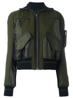 куртка-бомбер с контрастными панелями Haider Ackermann