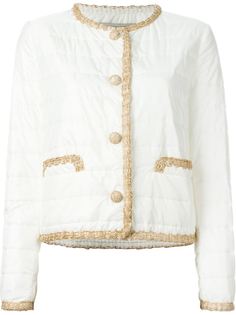 стеганый пиджак с контрастной окантовкой Ermanno Scervino