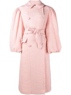 puff sleeve overcoat Simone Rocha