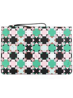 geometric print clutch Emilio Pucci