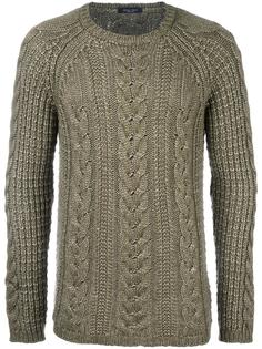 cable knit jumper Roberto Collina