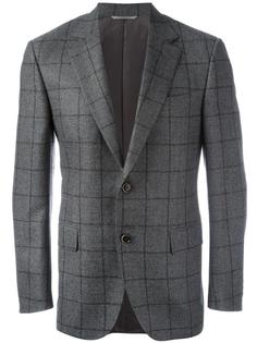 checked blazer  Canali