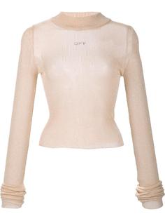 transparent knit jumper Off-White