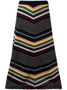 striped a-line skirt Antonio Marras