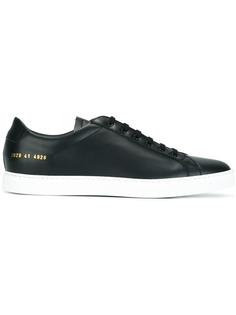 кроссовки с золотистой деталью Common Projects