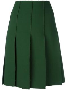 плиссированная короткая юбка Emilio Pucci