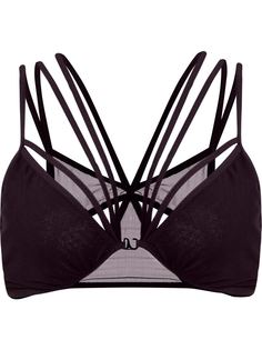 strappy desing bra Giuliana Romanno