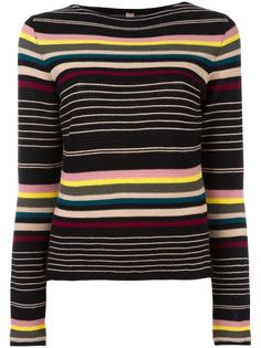 striped thin knit jumper Antonio Marras