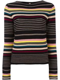 striped thin knit jumper Antonio Marras