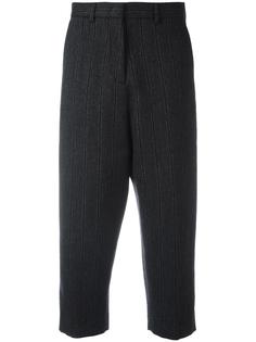 striped cropped tapered trousers Alberto Biani