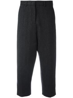 striped cropped tapered trousers Alberto Biani