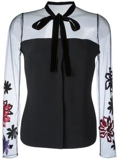 прозрачная блузка 'Lovatt' Roland Mouret