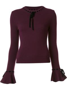 bell sleeves jumper Roksanda