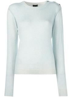 кашемировый джемпер с круглым вырезом Emporio Armani