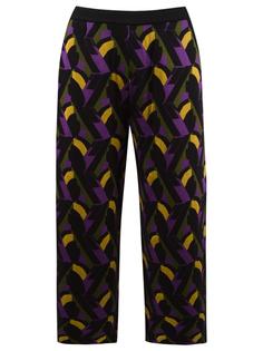 cropped pattern knit trousers Gig