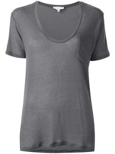 chest pocket v-neck T-shirt Iro