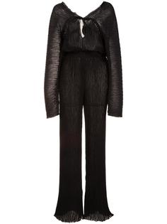 ribbed sheer jumpsuit Barbara Casasola