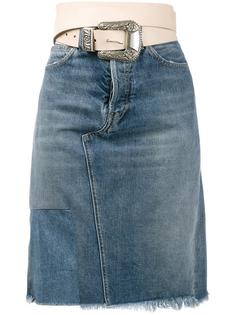 belted denim skirt Golden Goose Deluxe Brand