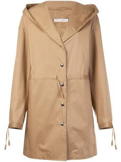 hooded buttoned coat Barbara Casasola