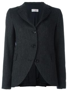 double striped fitted jacket Alberto Biani
