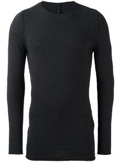 textured crew neck jumper Forme D'expression