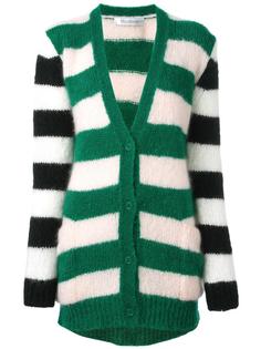 полосатый кардиган с V-образным вырезом Max Mara