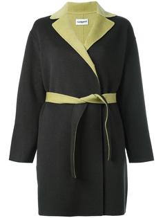 double face belted coat Cacharel