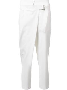 belted cropped straight trousers Kaufmanfranco