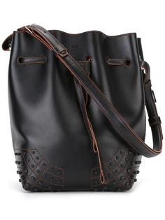 сумка на плечо со сборкой Tod's