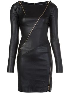 longsleeved allover zipper dress Jitrois