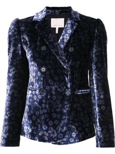 floral pattern fitted blazer Rebecca Taylor