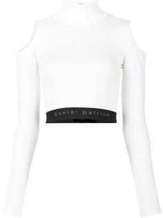 cropped cutout turtleneck sweatshirt Daniel Patrick