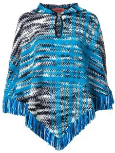 пончо с бахромой Missoni