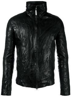 zipped leather jacket  Isaac Sellam Experience