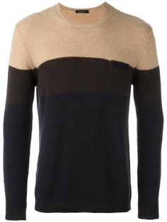 colour block jumper Roberto Collina