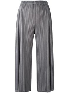 cropped pleated trousers Pleats Please By Issey Miyake