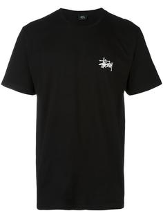 футболка с принтом логотипа Stussy