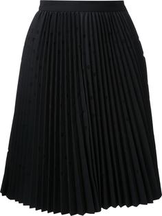 плиссированная юбка в горох MSGM