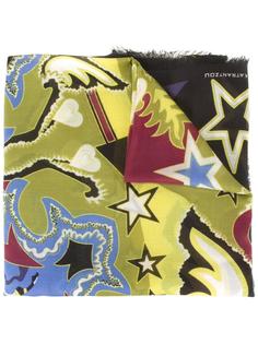 'Western Cowboy' print scarf Mary Katrantzou