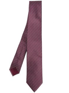 галстук с геометрическим узором Brioni