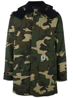 camouflage print parka Carhartt