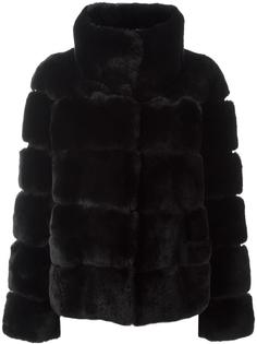rabbit fur coat Yves Salomon