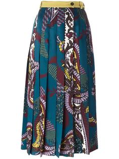 printed pleated skirt Antonio Marras