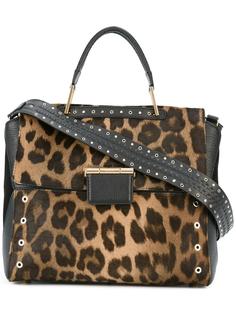 leopard print medium tote Furla