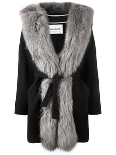 fur trim coat  Ava Adore