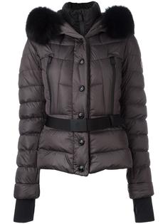 belted hooded jacket Moncler Grenoble