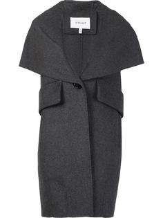 sleeveless shawl collar coat Derek Lam 10 Crosby