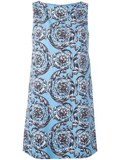 'Ice Baroque' print dress Versace