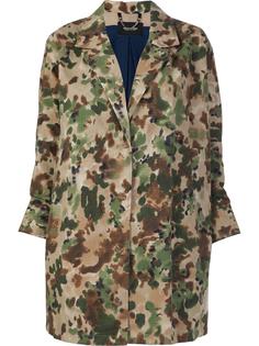 painted camouflage coat Rachel Comey